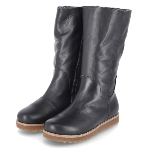 Andrea Conti 0060203/002 Schaftstiefel Glattleder Damen in schwarz - Gr. 39 von Andrea Conti