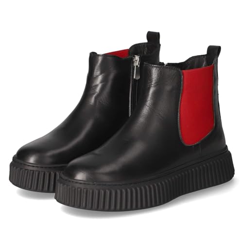 Andrea Conti 0068018/1794 Schlupfstiefel Glattleder Damen in schwarz - Gr. 38 von Andrea Conti