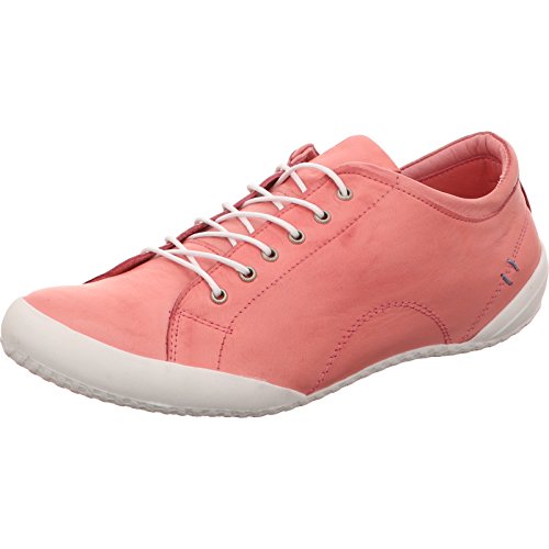 Andrea Conti 0340559 Damen Schnürer Leder Halbschuhe, Größe:40 EU, Farbe:Rosa von Andrea Conti