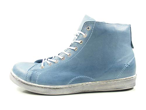 Andrea Conti Damen 0341500 Hohe Sneaker, Blau, 37 EU von Andrea Conti