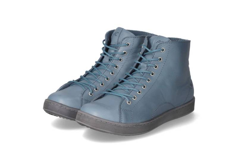 Andrea Conti Andrea Conti 0344900/1119 Damen Glattleder blau Schnürstiefel von Andrea Conti