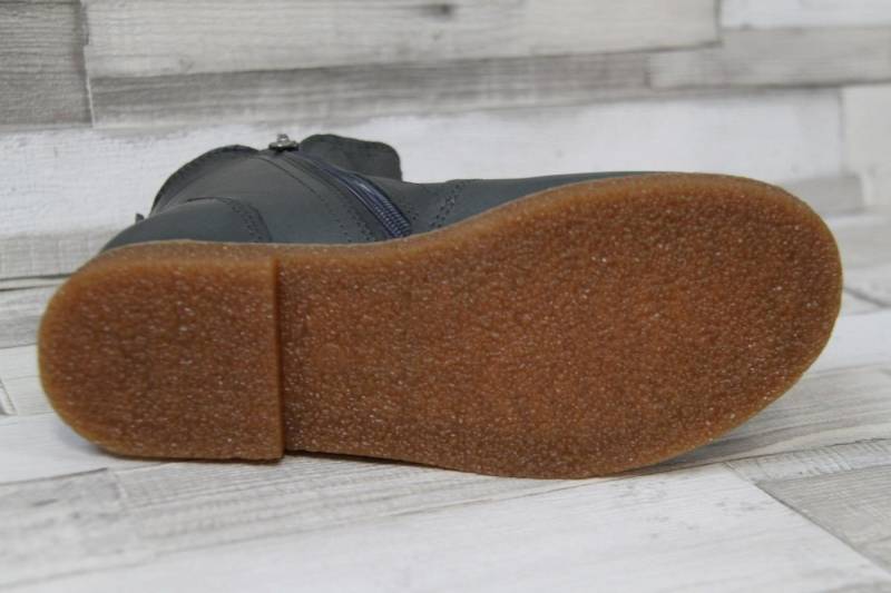 Andrea Conti Andrea Conti Damen Boots schiefer mit zwei Reißverschlüssen Schnürschuh von Andrea Conti