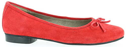 Andrea Conti Damen 0023647 Geschlossene Ballerinas, rot, 37 EU von Andrea Conti