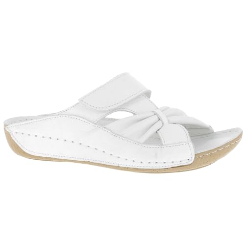 Andrea Conti Damen 0025303 Sandale, Weiß, 36 EU von Andrea Conti