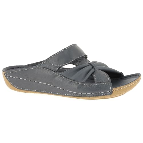 Andrea Conti Damen 0025303 Sandale, d.blau, 39 EU von Andrea Conti