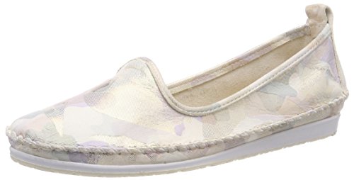 Andrea Conti Damen 0025789 Slipper, Mehrfarbig (Flieder/Kombiniert), 35 EU von Andrea Conti