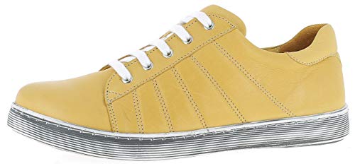 Calvin Smith Damen Sneaker, Ocker, 40 EU von Andrea Conti