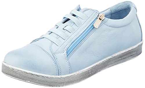 Andrea Conti Damen 0061715 Sneaker, Pastellblau, 36 EU von Andrea Conti