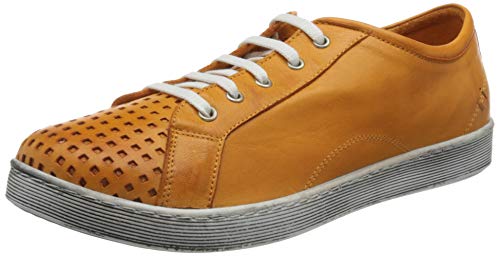 Andrea Conti Damen Sneaker, orange, 38 EU von Andrea Conti