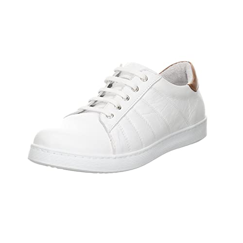 Andrea Conti Damen Sneaker, weiß/Brandy, 42 EU von Andrea Conti