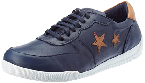 Andrea Conti Damen Sneaker, d.blau/Brandy, 39 EU von Andrea Conti