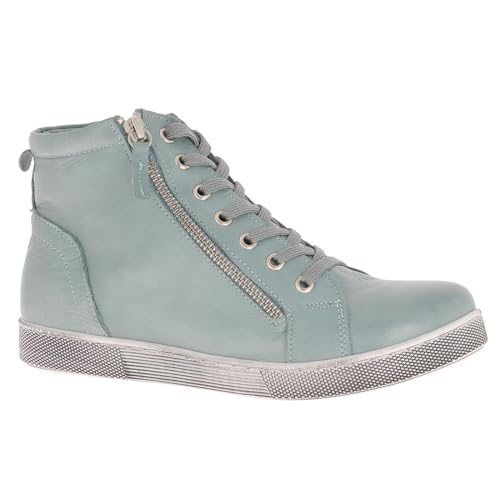 Andrea Conti Damen 0340016 Sneaker, Petrol, 36 EU von Andrea Conti