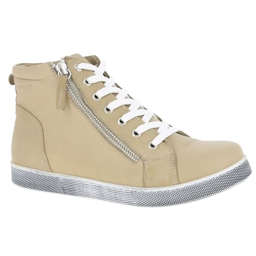 Andrea Conti Damen 0340016 Sneaker, Taupe, 38 EU von Andrea Conti