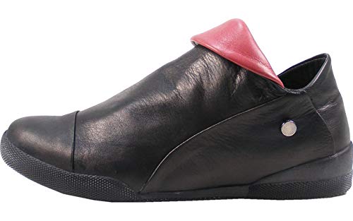 Andrea Conti Damen 0340518 Stiefeletten, schwarz/kombiniert 098), 37 EU von Andrea Conti