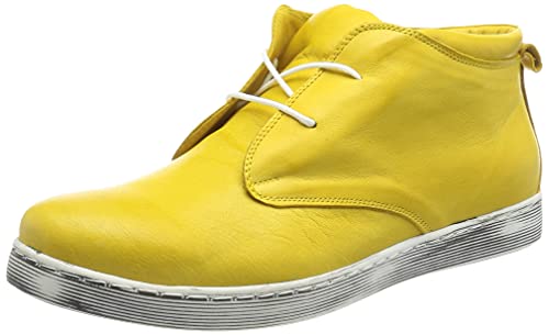 Andrea Conti Damen 0341522 Sneaker, gelb, 39 EU von Andrea Conti