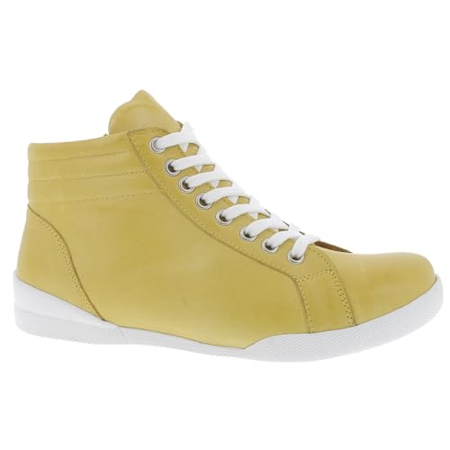 Andrea Conti Damen 0341718 Sneaker, Zitrone, 40 EU von Andrea Conti