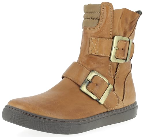 Andrea Conti Damen 0342708 Biker Boots, Braun (Cognac 062) von Andrea Conti