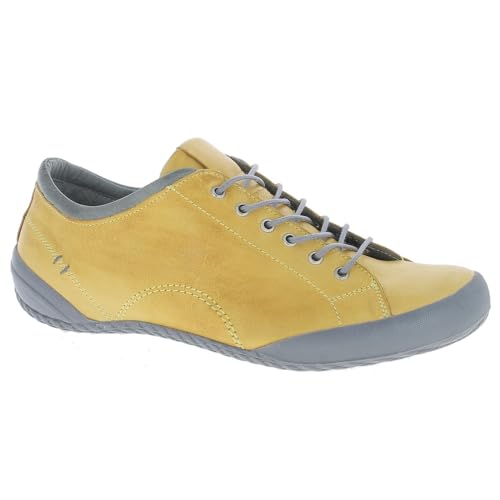 Andrea Conti Damen 0342725 Sneaker, okker Komb, 41 EU von Andrea Conti