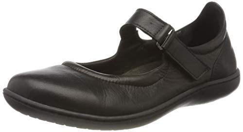 Andrea Conti Damen 0344581 Geschlossene Ballerinas, Schwarz (Schwarz 002) von Andrea Conti