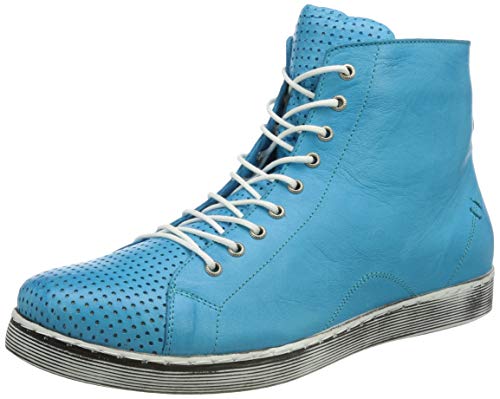 Andrea Conti Damen 0345728 Sneaker, türkis, 36 EU von Andrea Conti