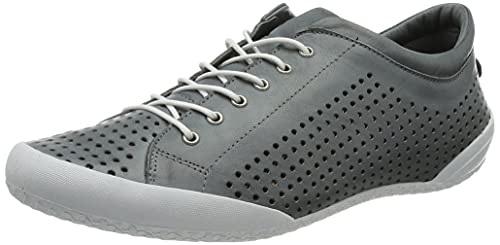 Andrea Conti Damen Schnürer Sneaker, anthrazit, 39 EU von Andrea Conti