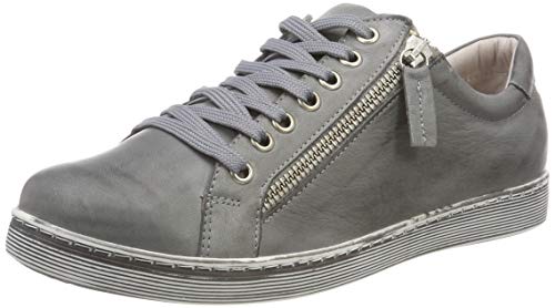 Andrea Conti Damen 0346839 Sneaker, Grau Anthrazit 032 von Andrea Conti
