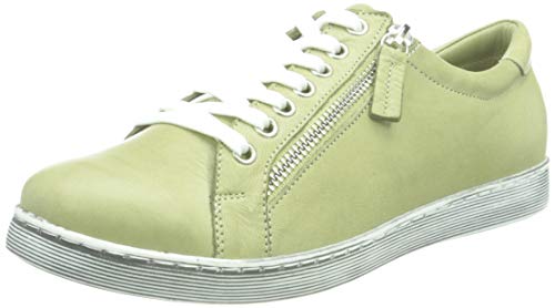 Andrea Conti Damen 0346839 Sneaker, kaki, 38 EU von Andrea Conti