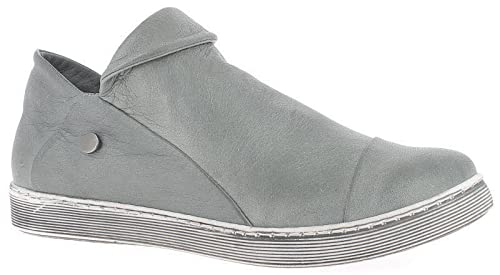 Andrea Conti Damen 0347803 Schlupfstiefel, Grau (Anthrazit 032) von Andrea Conti