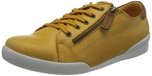 Andrea Conti Damen 0347839 Sneaker, Ocker/Brandy, 37 EU von Andrea Conti