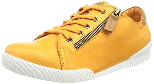 Andrea Conti Damen 0347839 Sneaker, orange/Brandy, 42 EU von Andrea Conti