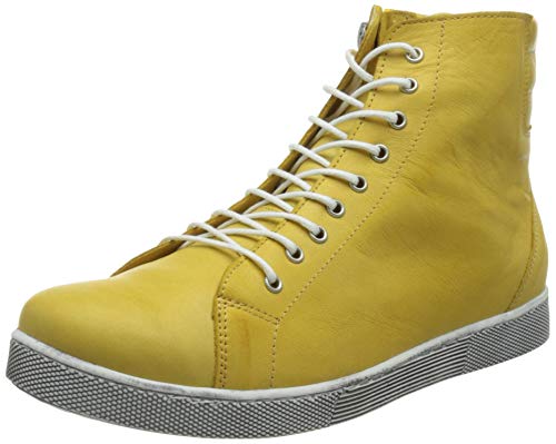 Andrea Conti Damen 0347843 Sneaker, Zitrone, 37 EU von Andrea Conti