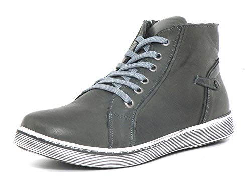 Andrea Conti Damen 0347878 Hohe Sneaker, Grau (Schiefer 261), 41 EU von Andrea Conti