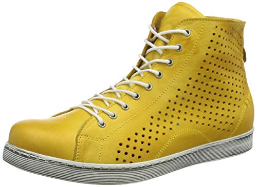 Andrea Conti Damen 0347905 Sneaker, Zitrone, 36 EU von Andrea Conti