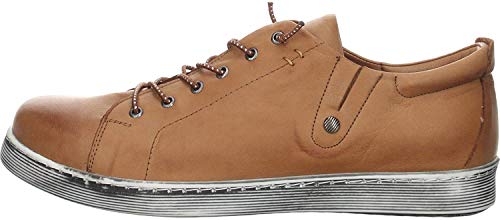 Andrea Conti Damen 0348736 Sneaker, Braun (Brandy 100), 39 EU von Andrea Conti