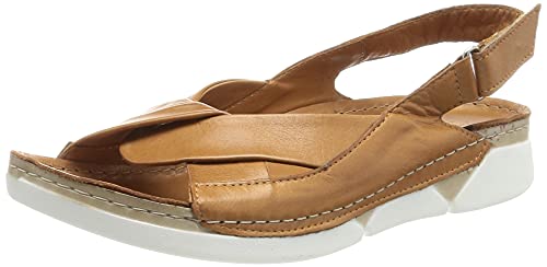 Andrea Conti Damen 0521702 Sandale, Cognac, 39 EU von Andrea Conti