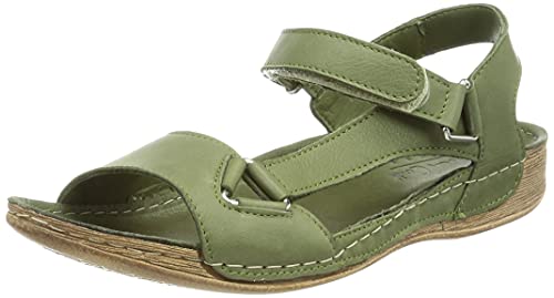 Andrea Conti Damen Sandalette Sandale, Oliv, 36 EU von Andrea Conti