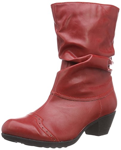 Andrea Conti Damen 0616628 Kurzschaft Stiefel, Rot (021), 38 EU von Andrea Conti