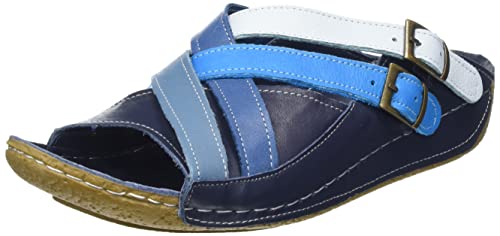 Andrea Conti Damen 0771516 Sandale, d.blau/bleu/Jeans/Azur/h.blau, 37 EU von Andrea Conti