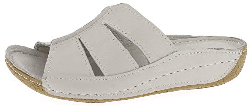 Andrea Conti Damen 0773416 Pantoletten, Grau (Taupe 066), 41 EU von Andrea Conti