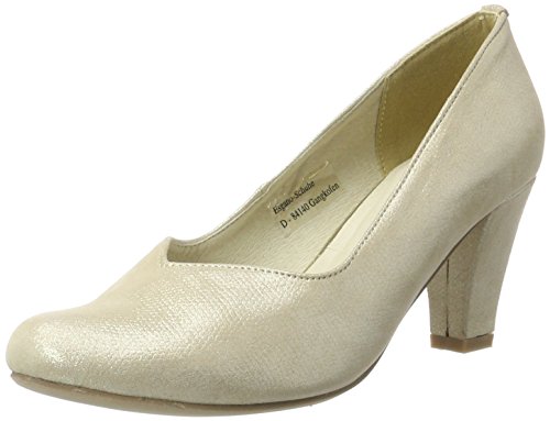 Andrea Conti Damen 1003464 Pumps, Beige (Champagner 176) von Andrea Conti