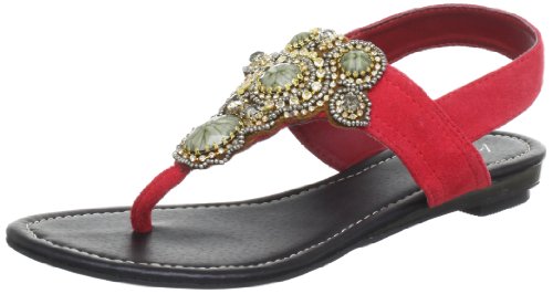 Andrea Conti Damen 1005332 Sandalen, Rot (rot 021) von Andrea Conti