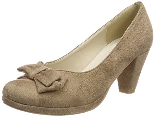 Andrea Conti Damen 1005718 Pumps, Braun (Taupe) von Andrea Conti