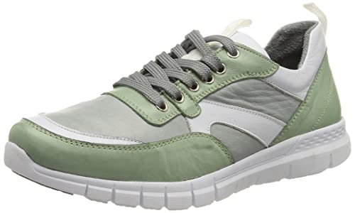 Andrea Conti Damen 1703602 Sneaker, Peppermint/weiß/hellgrau, 39 EU von Andrea Conti