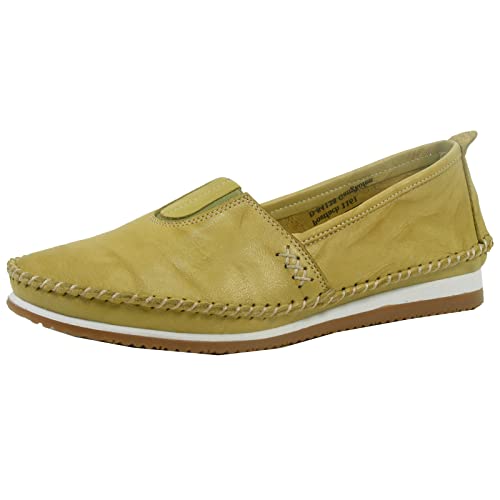 Andrea Conti Damen Slipper Mokassins Leder 1887801, Größe:41 EU, Farbe:Grün Andrea Conti Damen Slipper Mokassins Leder 1887801, Größe:41 EU, Farbe:Grün von Andrea Conti