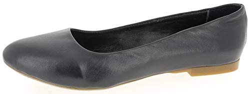 Andrea Conti Damen 1935702 Geschlossene Ballerinas, Blau (D.Blau 017), 41 EU von Andrea Conti