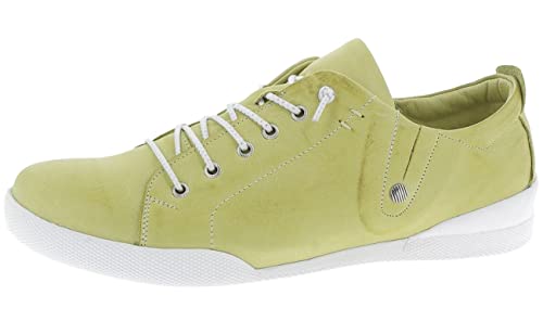 Andrea Conti Damen 345724 Sneaker, Grün, 36 EU von Andrea Conti