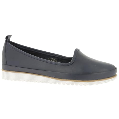 Andrea Conti Damen Ballerina Ballerinas, d.blau, 41 EU von Andrea Conti