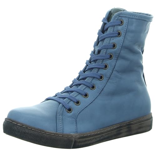 Andrea Conti Damen Boot Halblange Stiefel, Infinity Blue/Schiefer, 41 EU von Andrea Conti