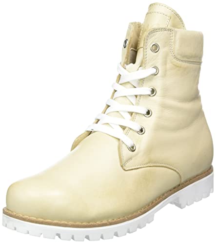 Andrea Conti Damen Boot Mode-Stiefel, Creme, 38 EU von Andrea Conti