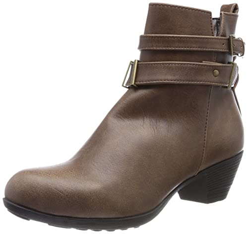 Andrea Conti Damen Boot Mode-Stiefel, Nougat, 42 EU von Andrea Conti